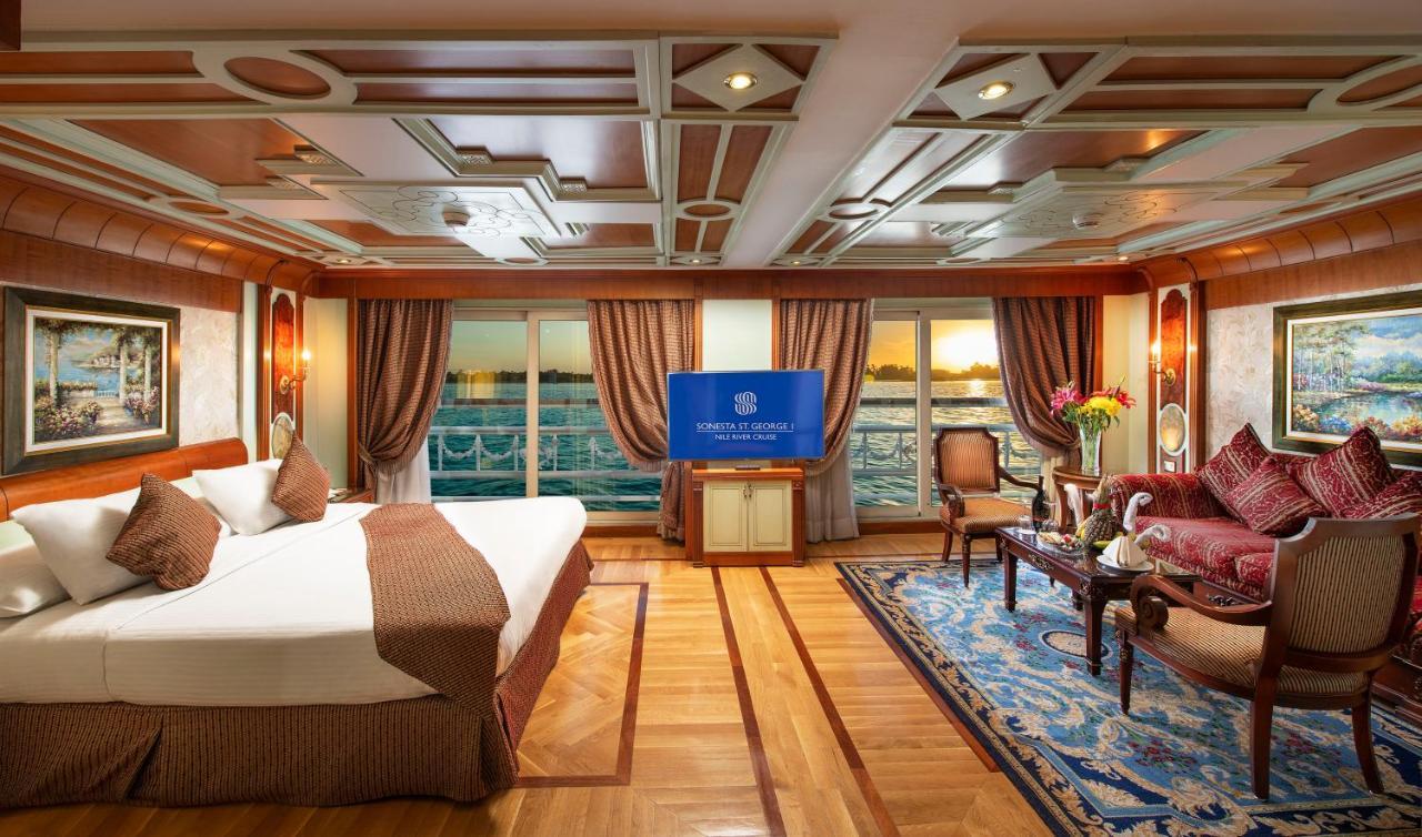 Sonesta St George Nile Cruise - Luxor To Aswan 4 Nights From Monday To Friday Exterior foto